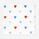 Kitchen cloths with hearts - 4 pcs