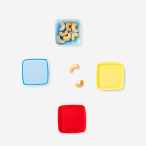 Set of square snack boxes - 5 pcs