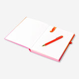 Kalemli Ayraçlı Turuncu Defter