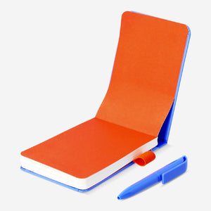 Kalemli Mavi Mini Defter