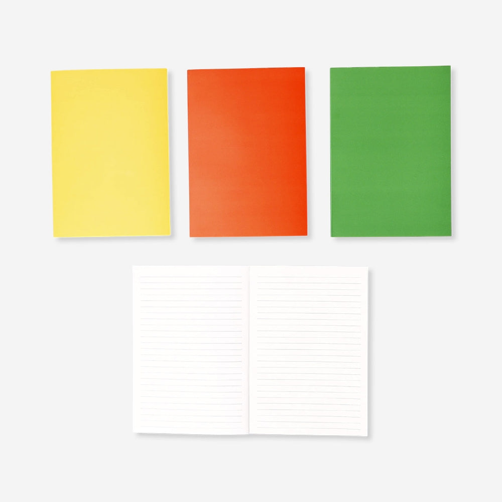 4'lü Çizgili Defter Seti A5