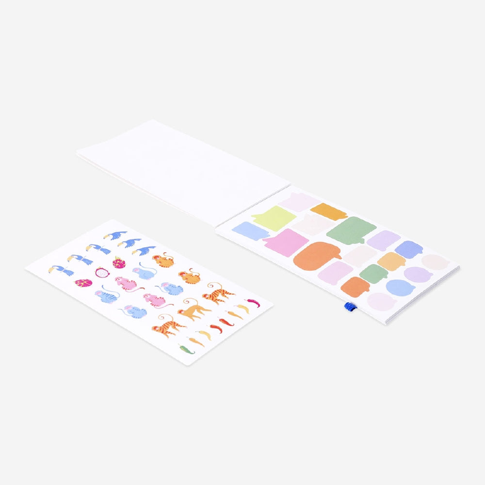 Sticker book - Jungle themed