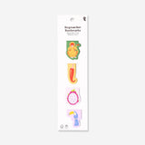 Magnetic bookmarks with jungle theme - 4 pcs