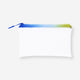 Pencil case with gradient zipper