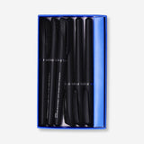 GEL PENS BLACK 6 PCS W REFILLS