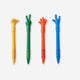 Ballpoint pens with hand signs - 4 pcs