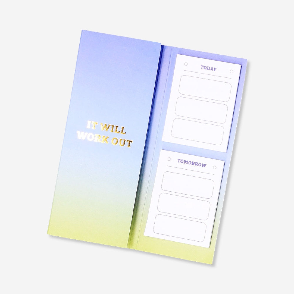 Book of sticky memos