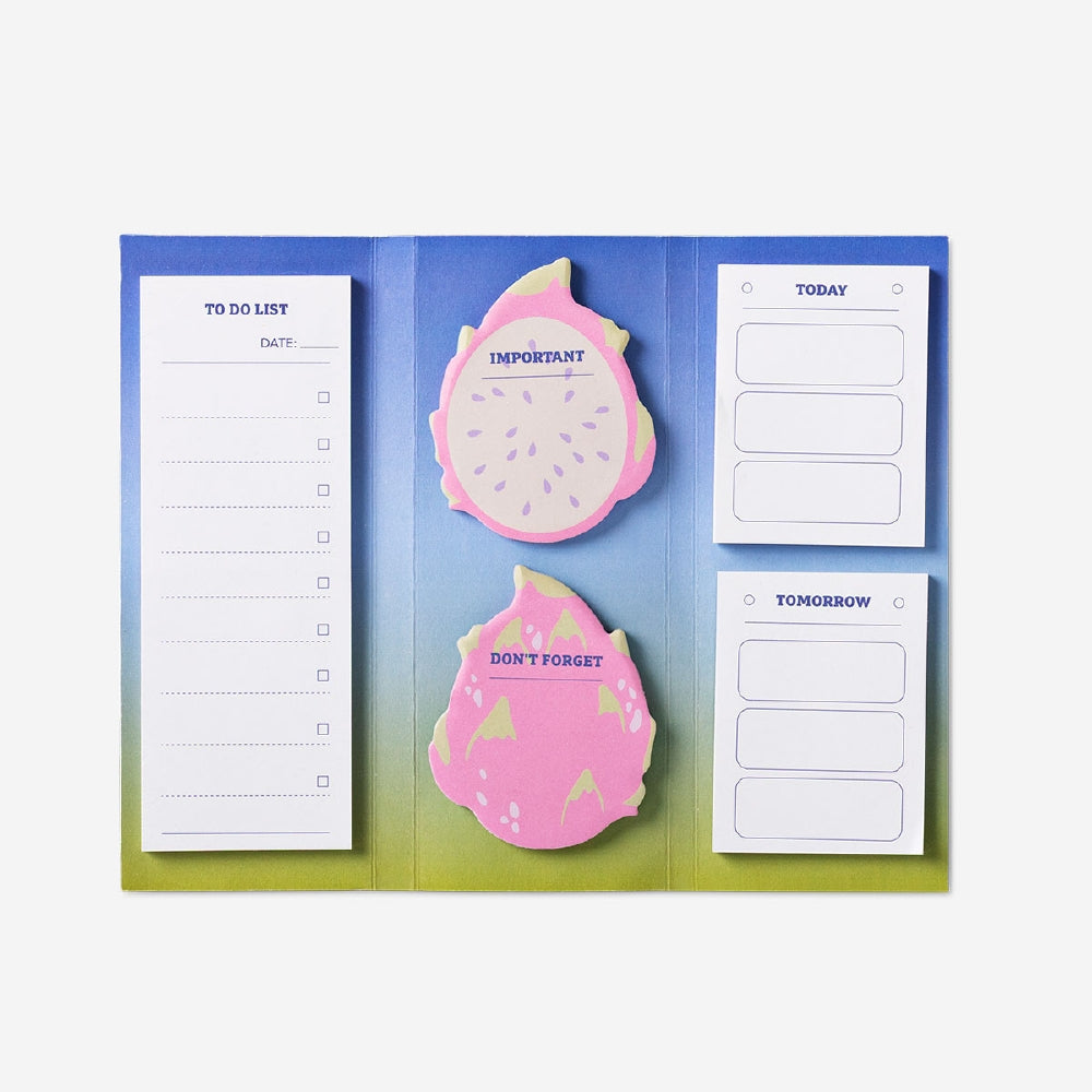 Book of sticky memos