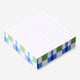 Sticky memos with grid pattern