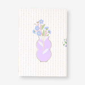 3'lü Çiçek Desenli Defter A5