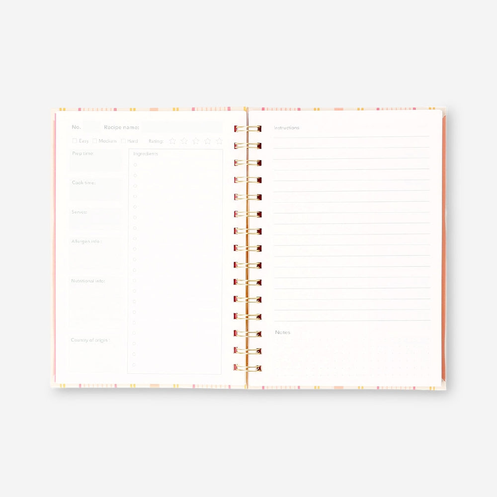 Spiralli Yemek Tarifi Defteri