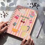 Spiralli Yemek Tarifi Defteri