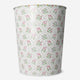 Floral metal bin
