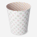 Floral metal bin