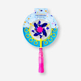 Soap bubble wand - Fan with pinwheel 