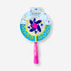 Soap bubble wand - Fan with pinwheel 