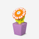 Soap bubble machine with light - Small sunflower