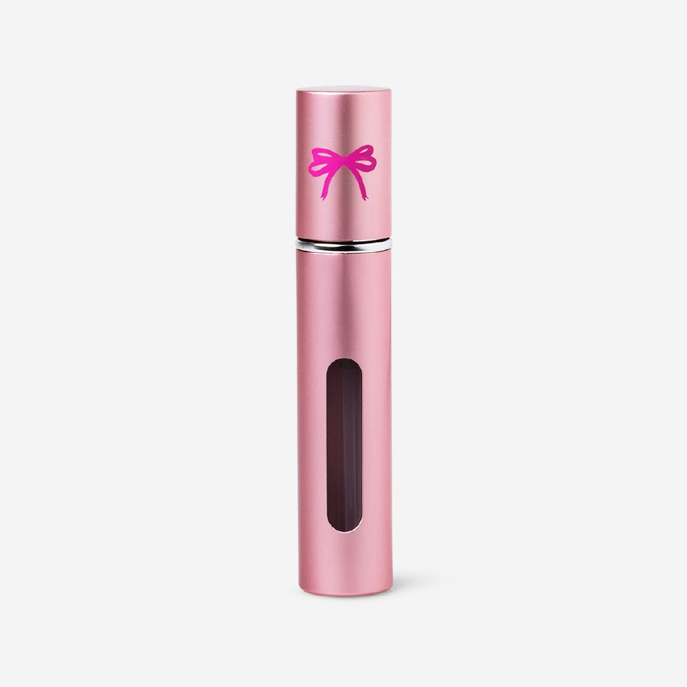 Pink refillable travel perfume bottle - 8 ml
