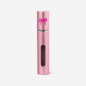 Pink refillable travel perfume bottle - 8 ml
