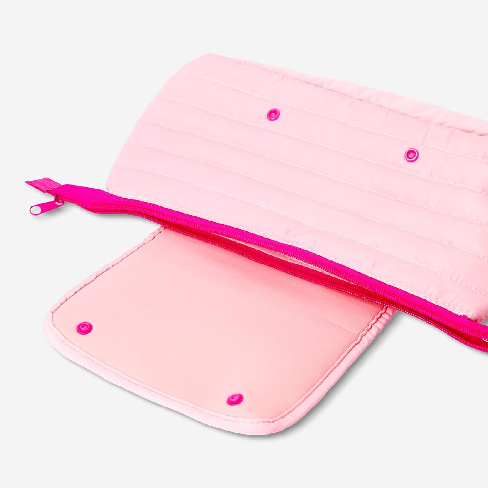 Pembe Saç Şekillendirici Düzenleyici Çanta