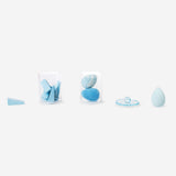 Stackable storage jar for makeup sponges