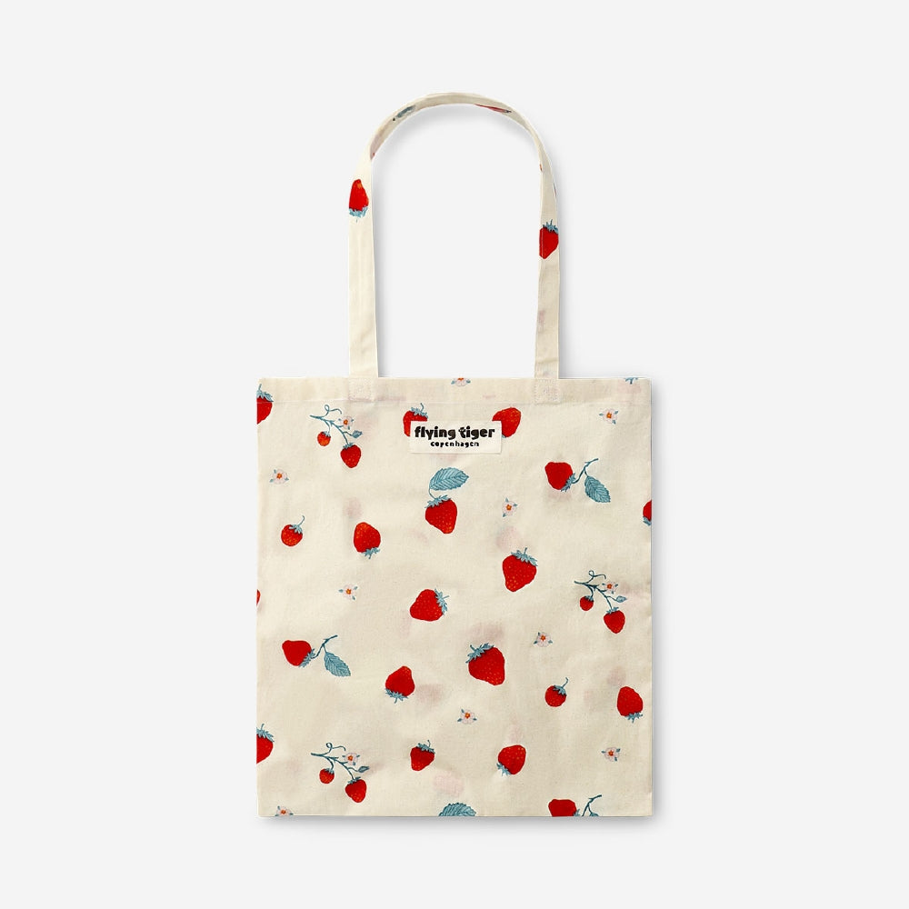 Tote bag - Strawberry print