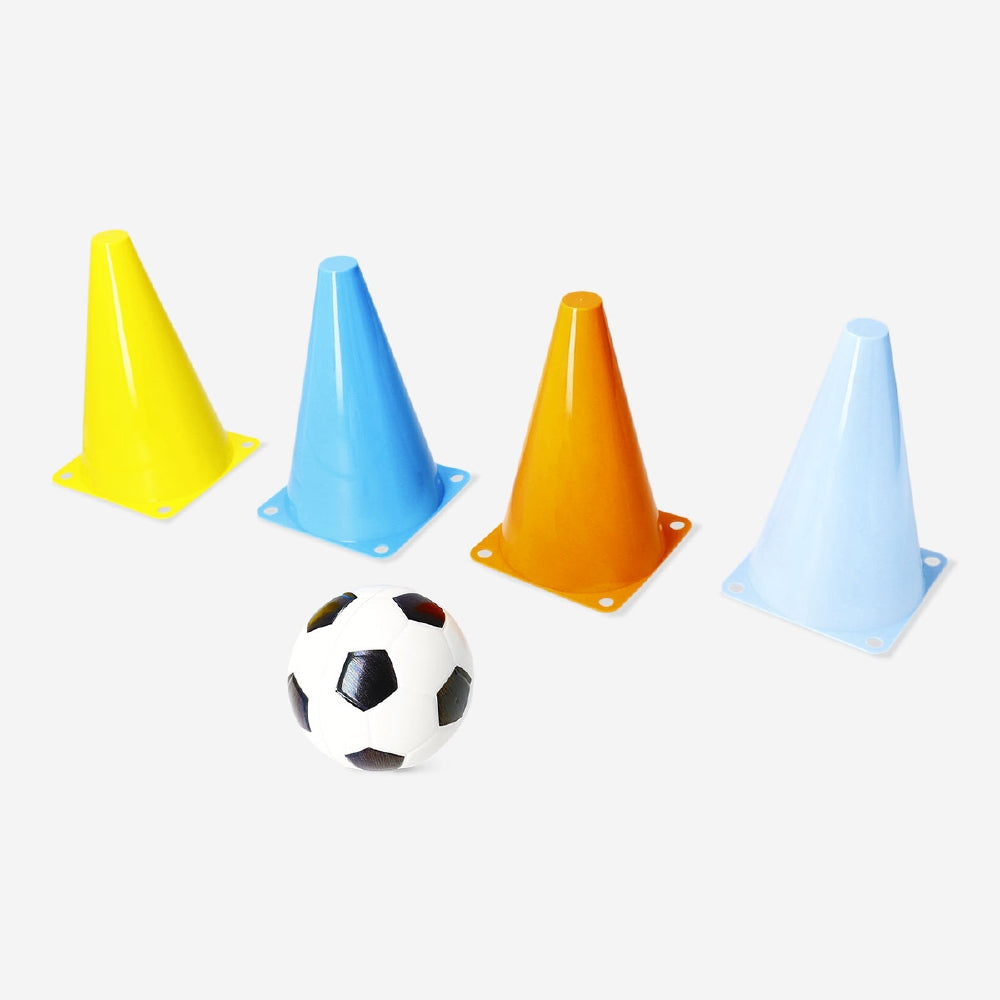 Football with cones