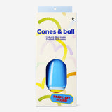 Football with cones