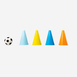Football with cones