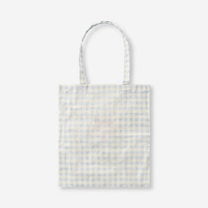 Tote bag - Flowers and checks print