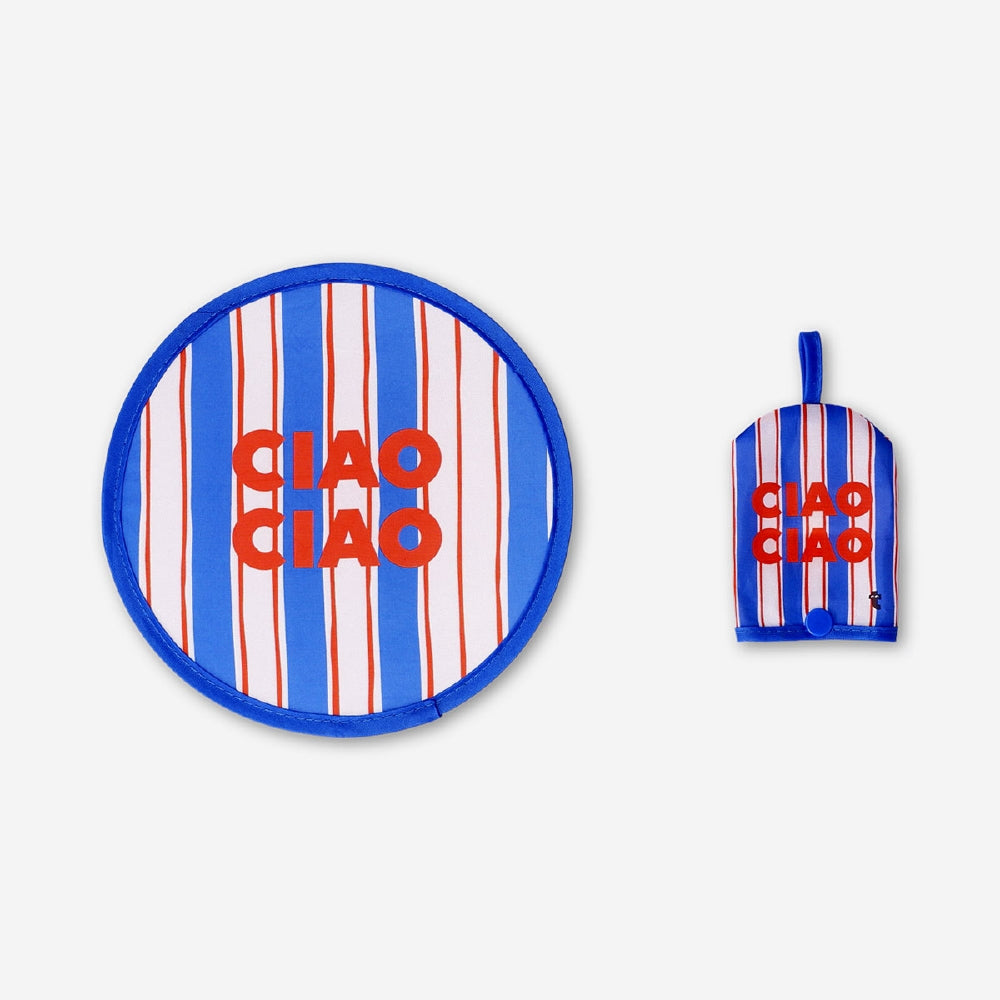 Foldable fan - Ciao Ciao print