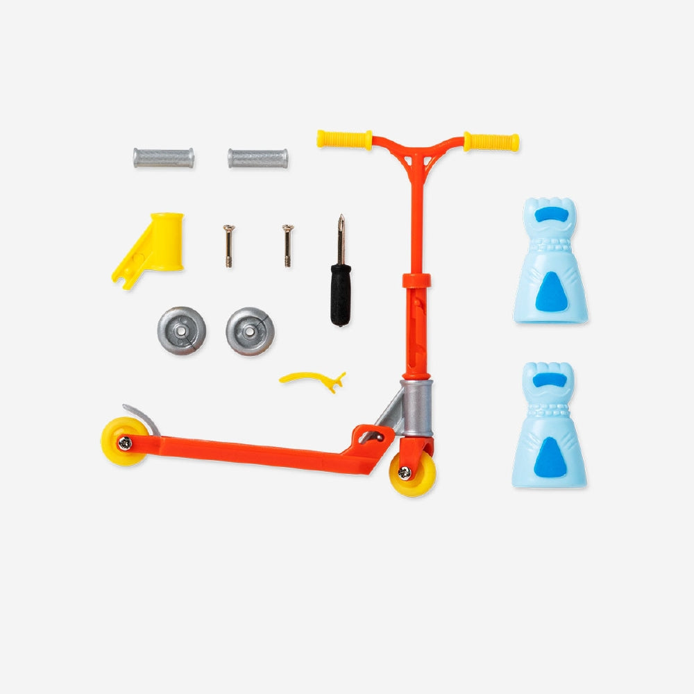 Finger scooter set