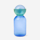 Blue and green jug with glass stopper - 1 L