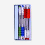 Erasable pens with black refills - 4 pcs