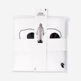 RAIN PONCHO TRANSPARENT T EYES ONE SIZE ADULT