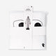 RAIN PONCHO TRANSPARENT T EYES ONE SIZE ADULT
