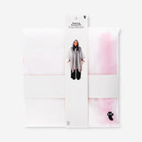 RAIN PONCHO MILKY PINK TRANSPARENT ONE SIZE ADULT