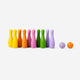 Lawn game - Wooden bowling 