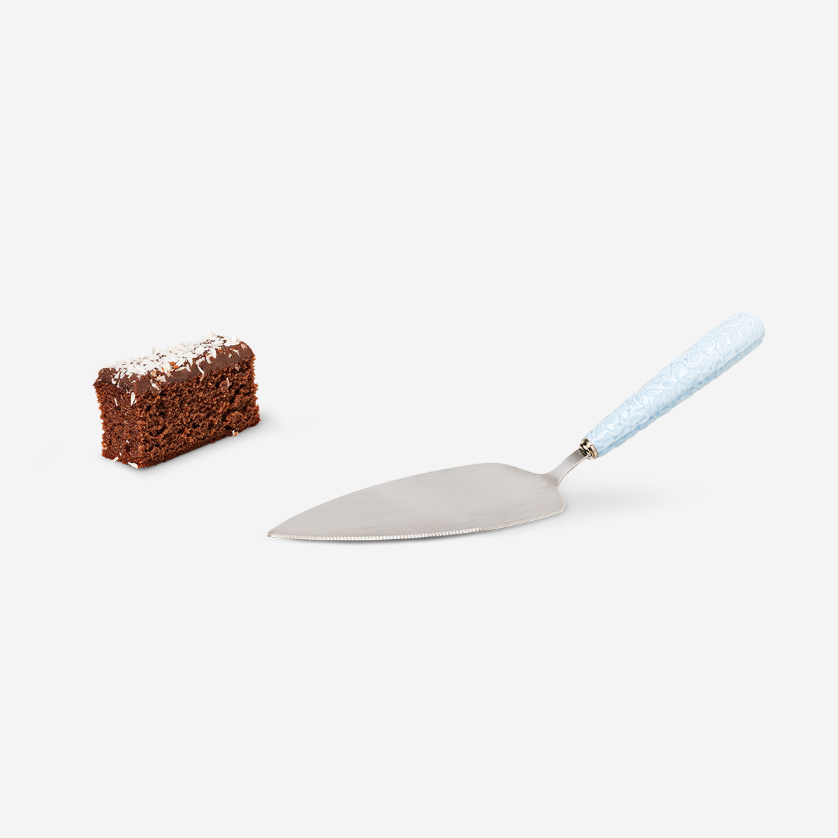 Mavi Kulplu Kek Bıçağı