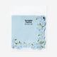Blue floral napkins - 16 pcs 
