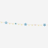 Felt flower garland - 320 cm