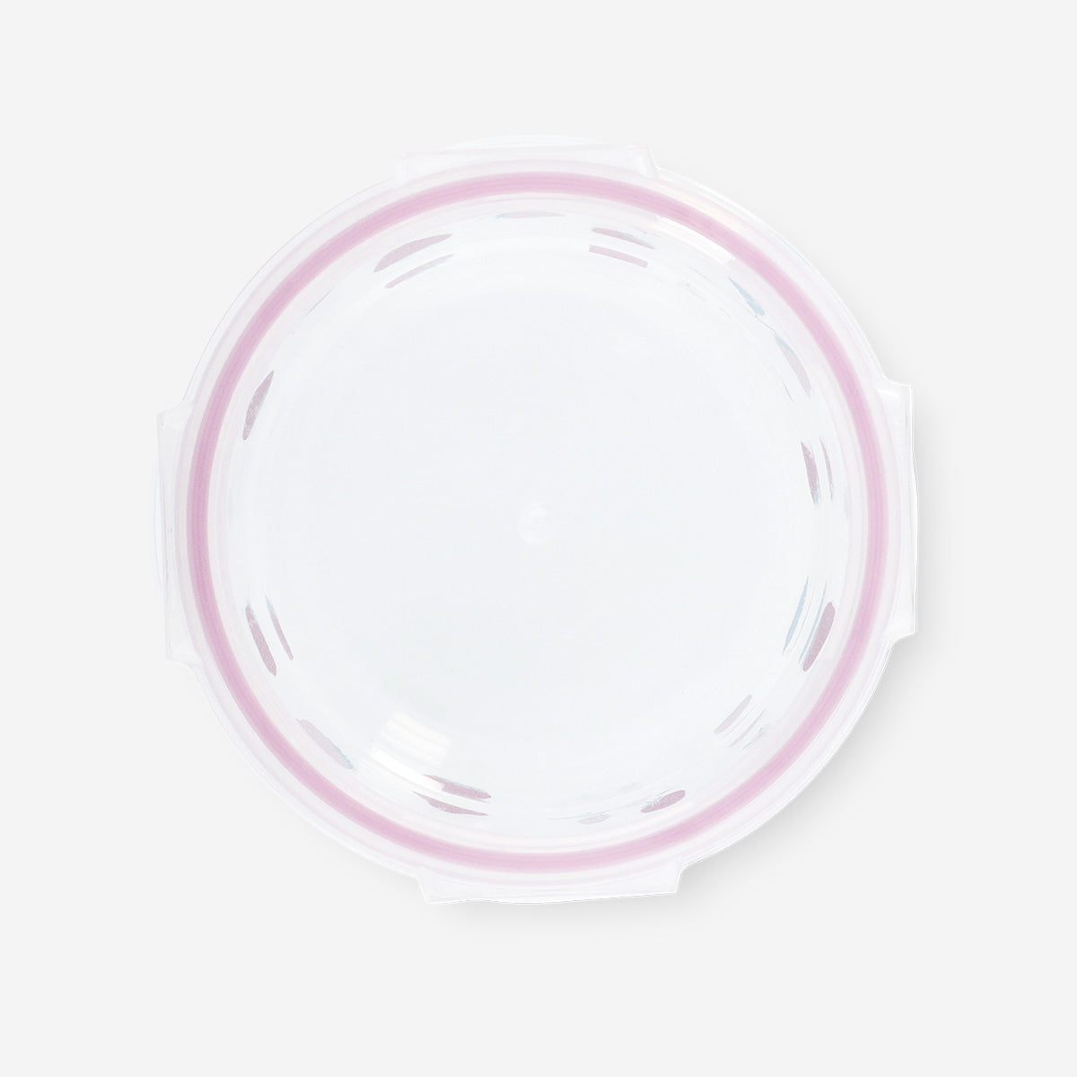 Round food container with berry print - 16 cm