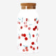 Glass jug with cherry print - 540 ml