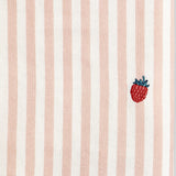 Tablecloth with embroidered raspberry - 140x220 cm