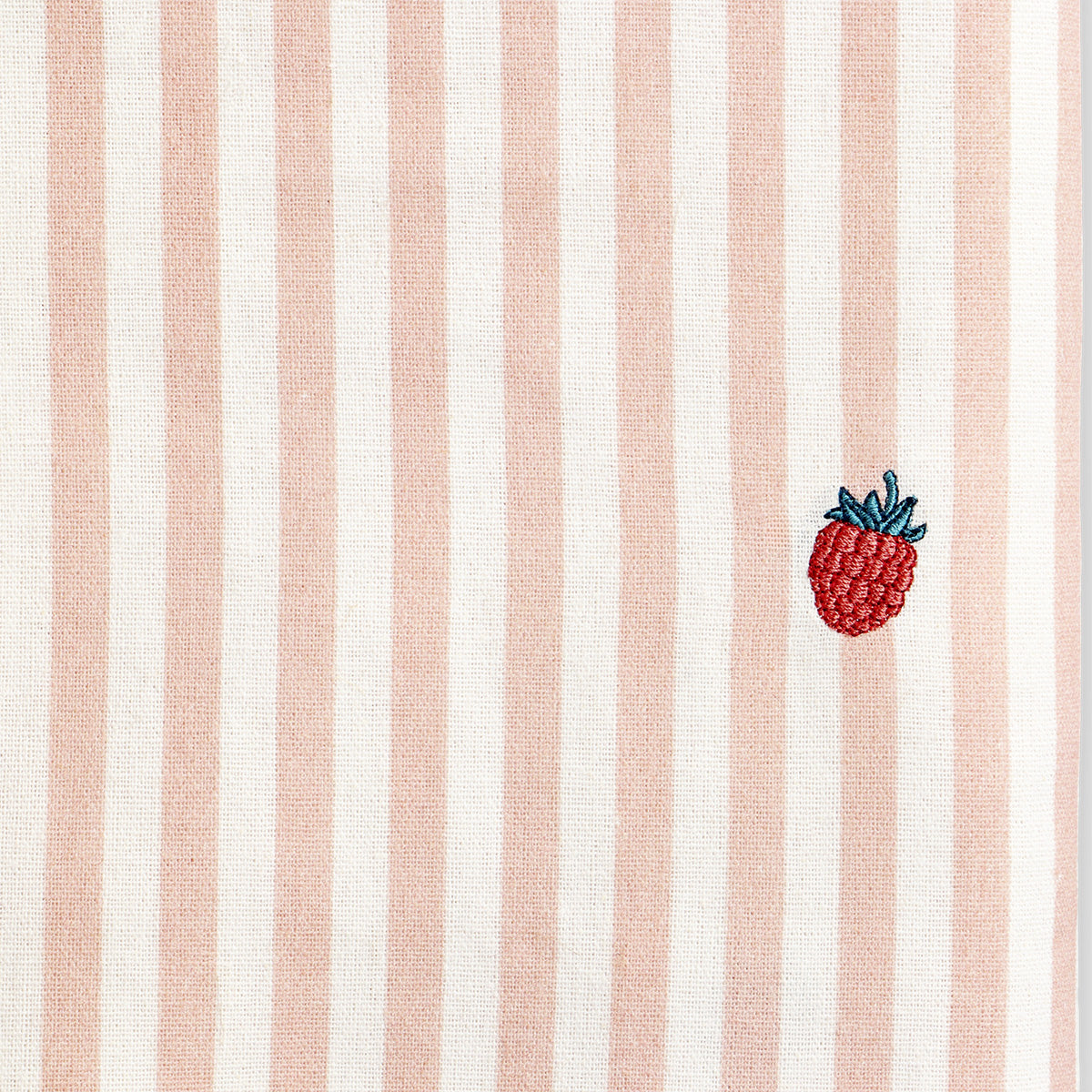 Tablecloth with embroidered raspberry - 140x220 cm