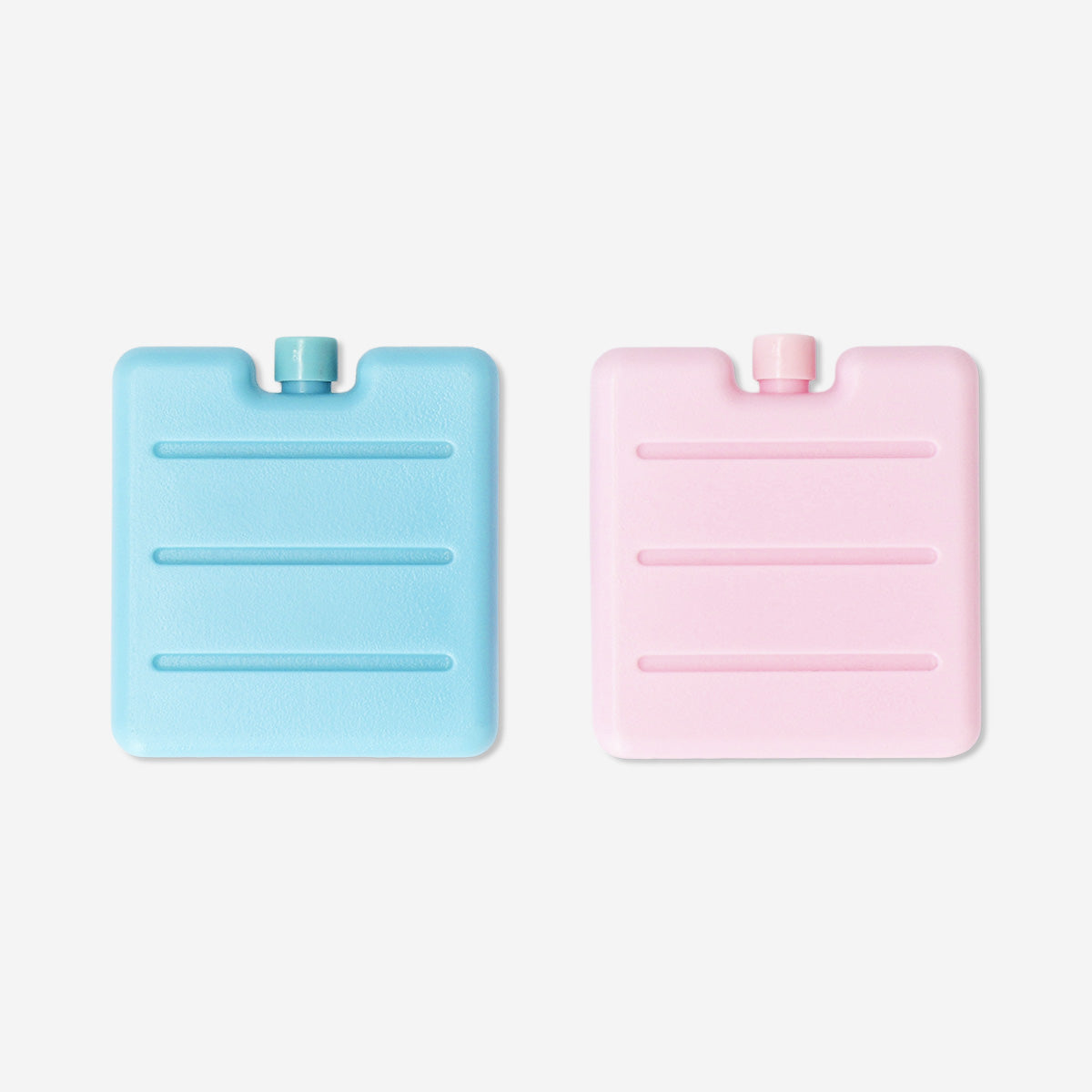 Blue and pink ice blocks - 2 pcs