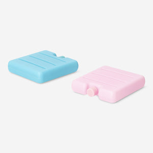 Blue and pink ice blocks - 2 pcs