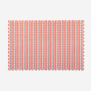 Chequered paper picnic tablecloth - 120x180 cm