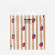 Napkins with red berries - 16 pcs
