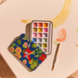 Mini watercolours in tin box